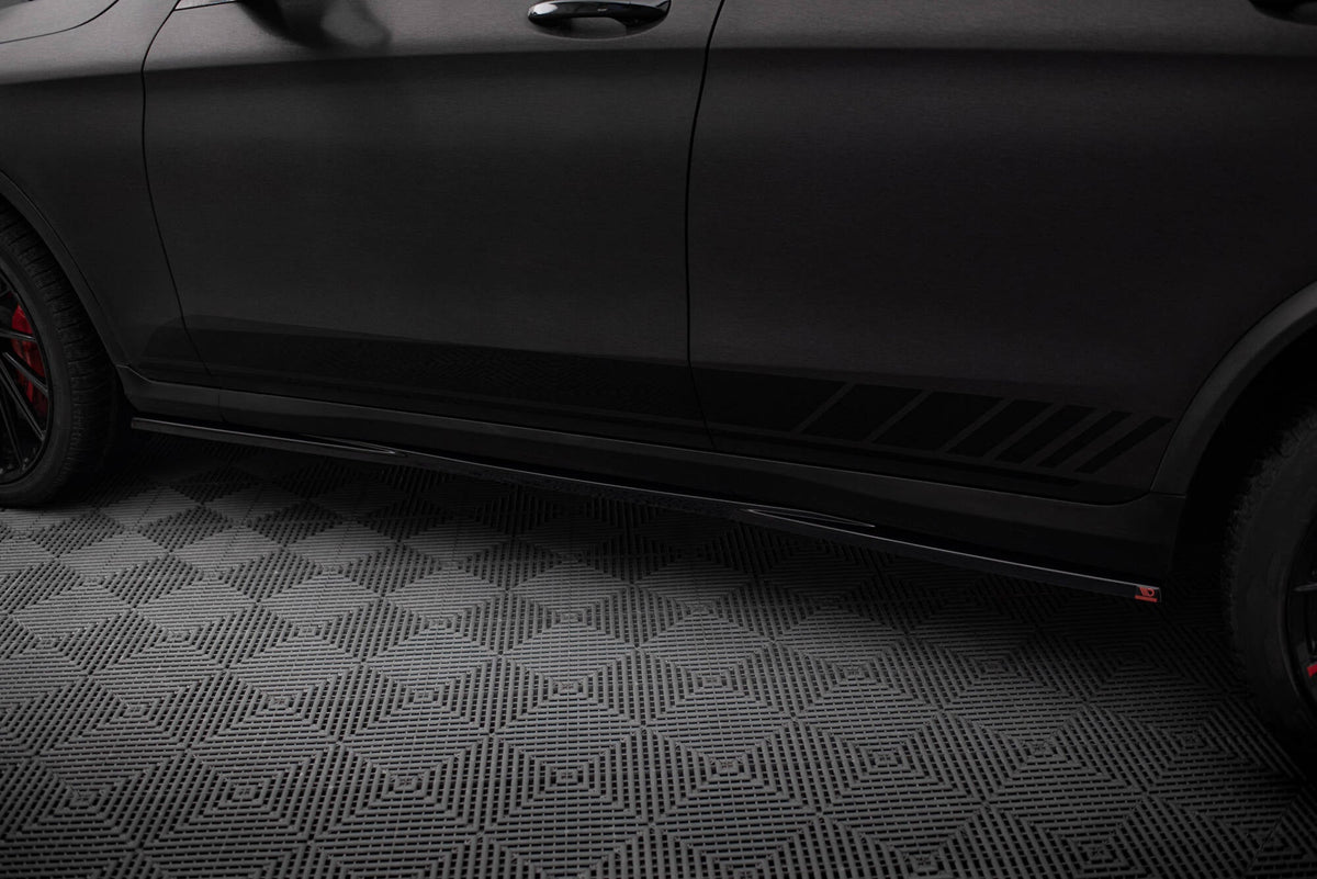 Sidokjolar Diffusers V.2 för Mercedes-Benz GLC Coupe AMG-Line C253