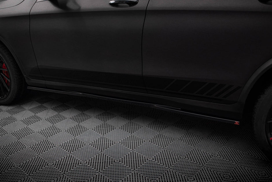 Sidokjolar Diffusers V.2 för Mercedes-Benz GLC Coupe AMG-Line C253