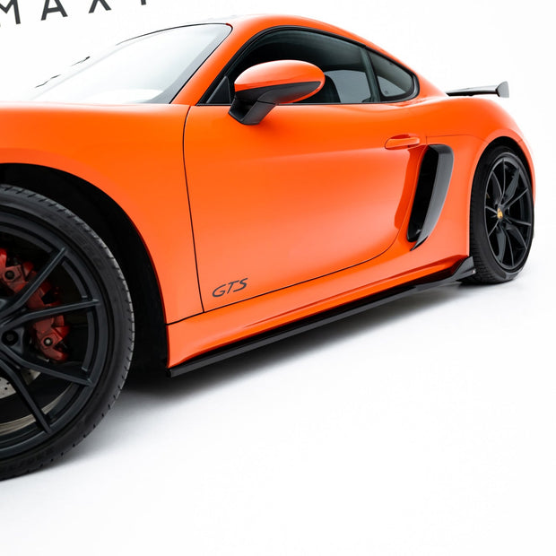 Sidokjolar Diffusers V.2 för Porsche 718 Cayman GTS 982c / 718 Boxster GTS 982