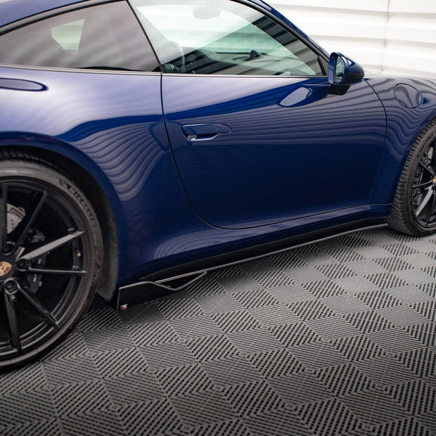 Sidokjolar Diffusers V.2 för Porsche 911 Carrera Aero / Carrera GTS 992