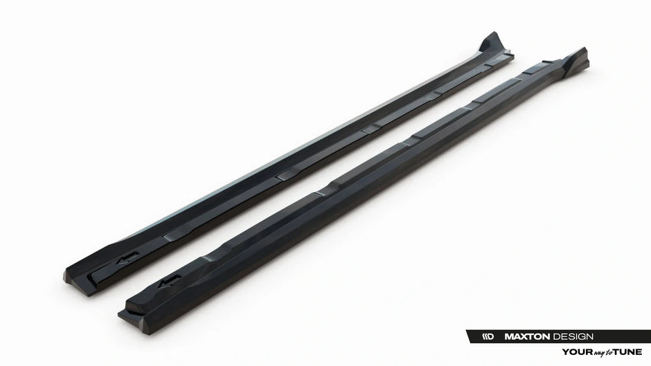Sidokjolar Diffusers V.2 för Porsche Cayenne SUV / Coupe Mk3 Facelift