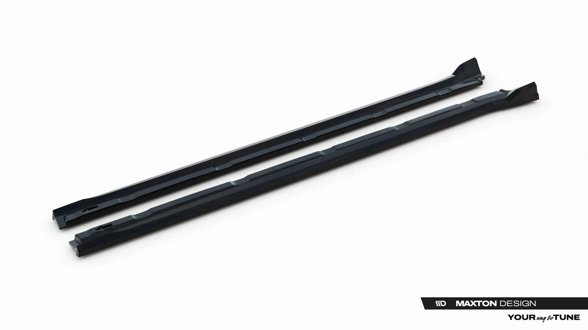 Sidokjolar Diffusers V.2 för Porsche Cayenne SUV / Coupe Mk3 Facelift