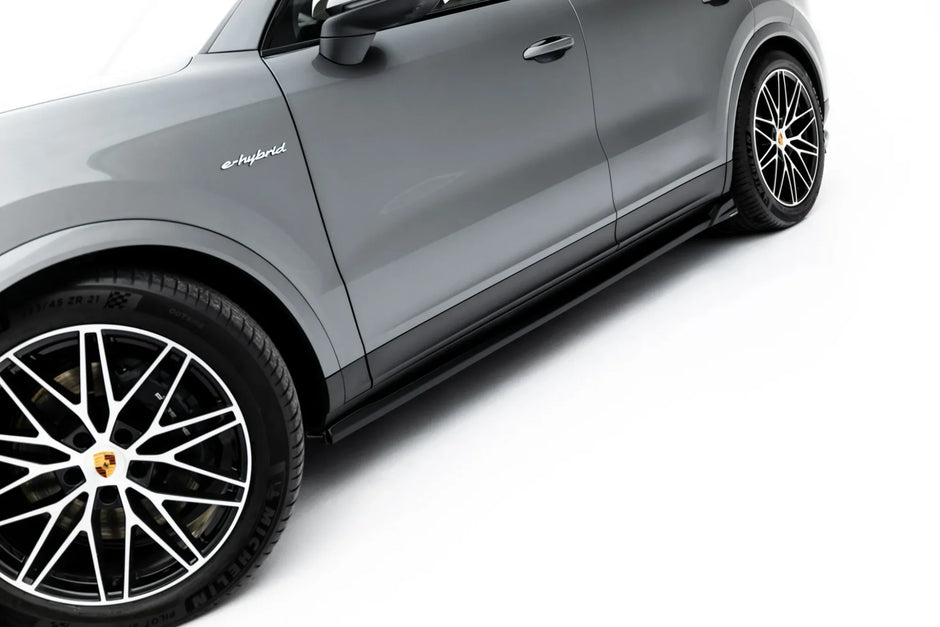 Sidokjolar Diffusers V.2 för Porsche Cayenne SUV / Coupe Mk3 Facelift
