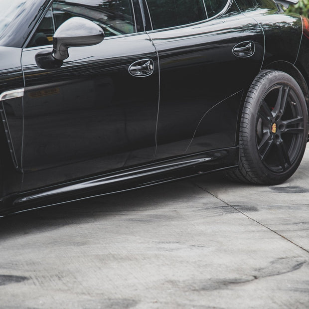 Sidokjolar Diffusers V.2 för Porsche Panamera Turbo 970 Facelift