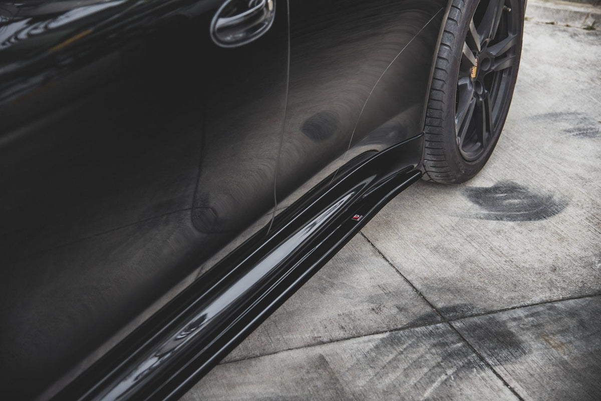 Sidokjolar Diffusers V.2 för Porsche Panamera Turbo 970 Facelift