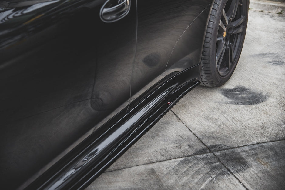 Sidokjolar Diffusers V.2 för Porsche Panamera Turbo 970 Facelift