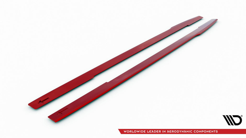 Sidokjolar Diffusers V.2 för Renault Megane RS Mk4