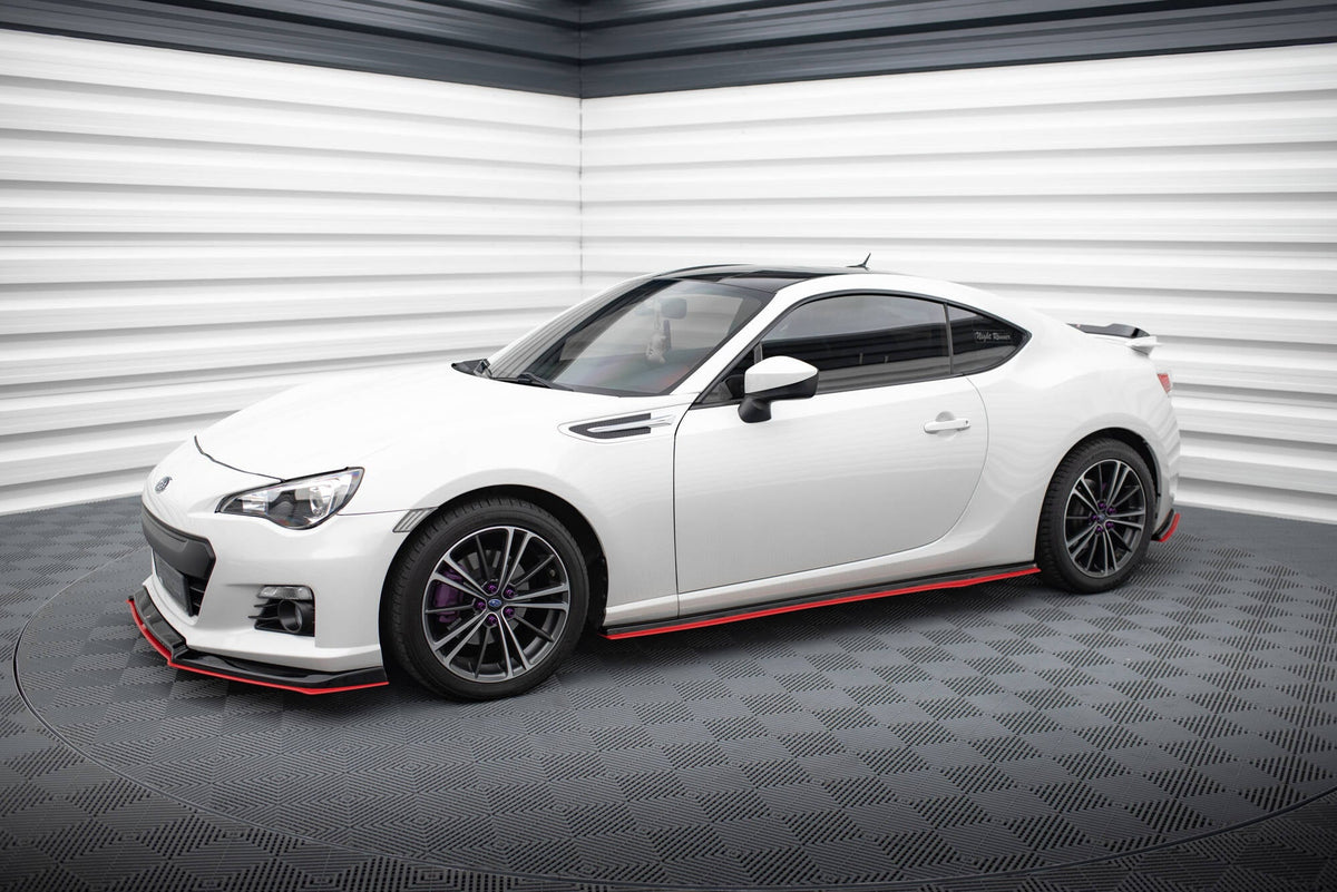 Sidokjolar Diffusers V.2 för Subaru BRZ Mk1 / Mk1 Facelift / Toyota GT86 Facelift
