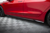 Sidokjolar Diffusers V.2 för Tesla Model 3 Mk1 / Mk1 Facelift