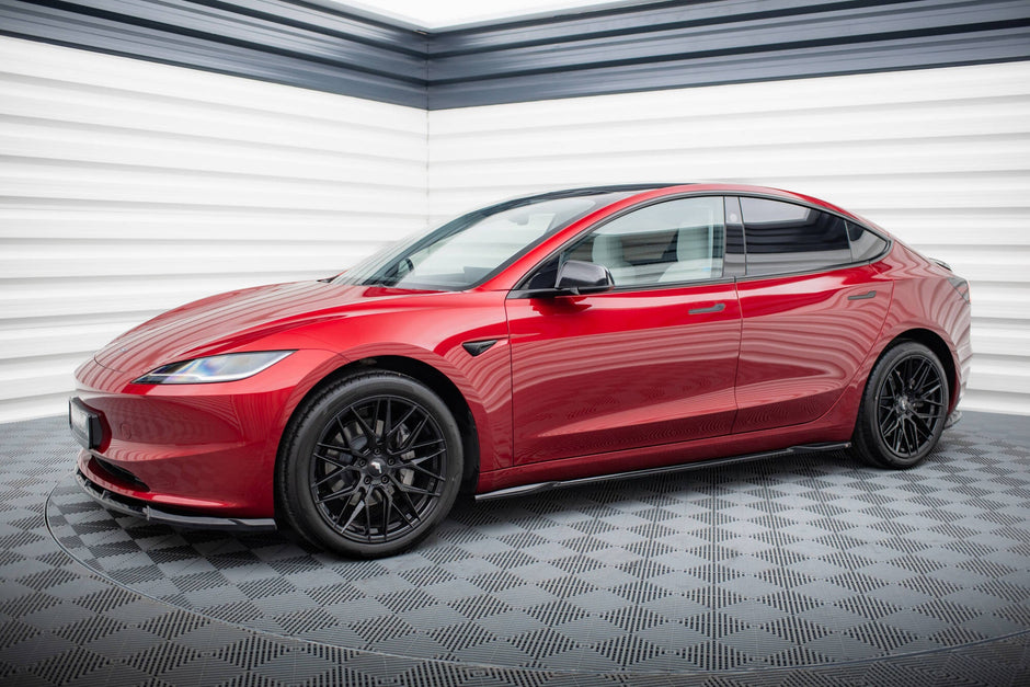 Sidokjolar Diffusers V.2 för Tesla Model 3 Mk1 / Mk1 Facelift