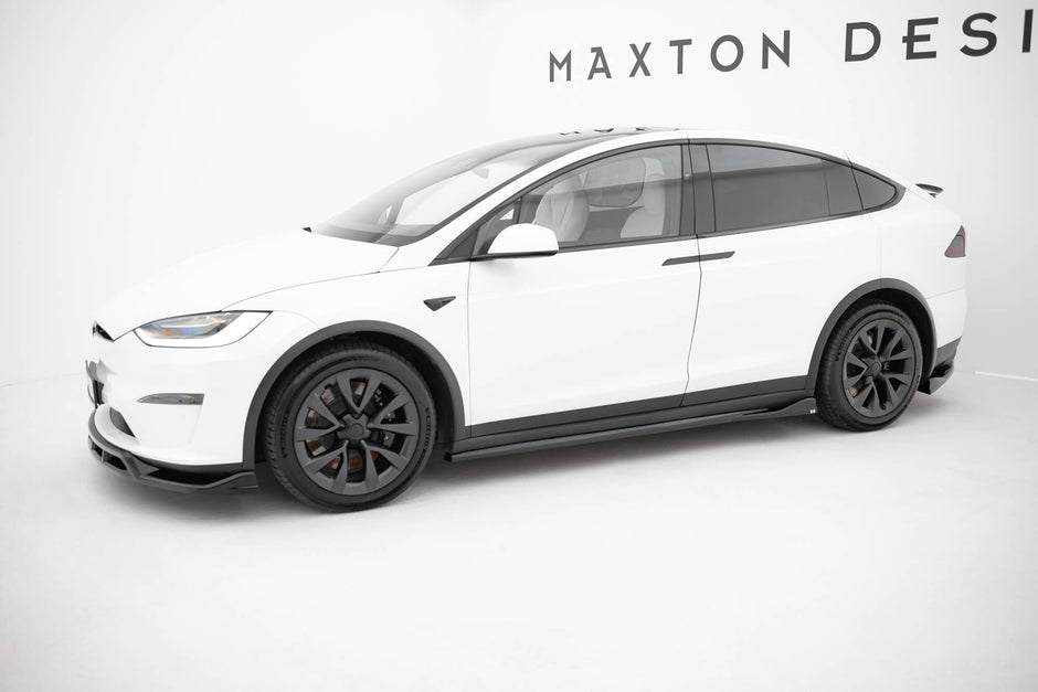 Sidokjolar Diffusers V.2 för Tesla Model X Mk1 Facelift