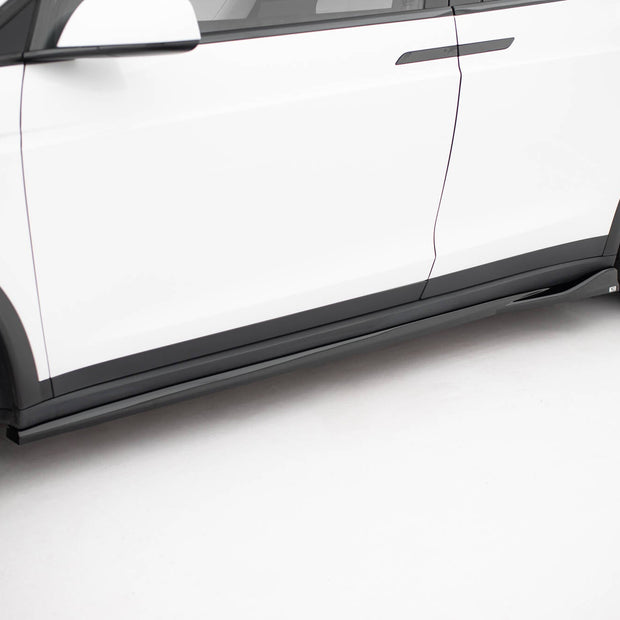 Sidokjolar Diffusers V.2 för Tesla Model X Mk1 Facelift