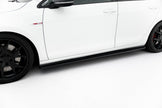 Sidokjolar Diffusers V.2 för Volkswagen Golf GTI / GTD Mk7 / Mk7 Facelift (narrow)