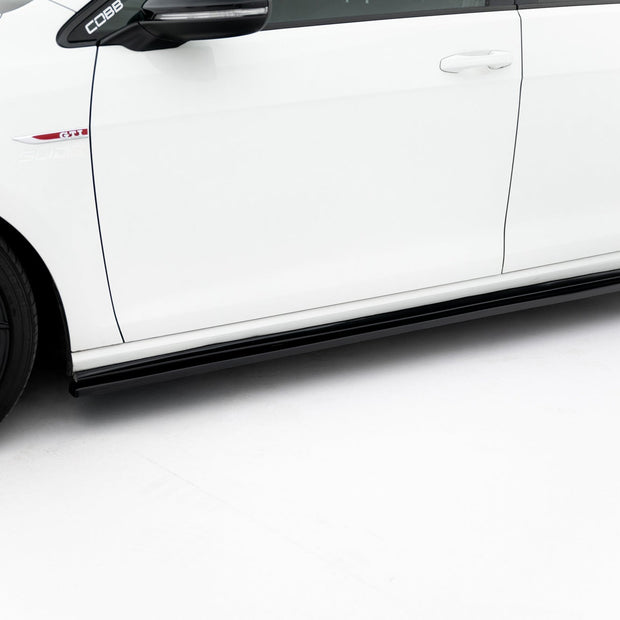 Sidokjolar Diffusers V.2 för Volkswagen Golf GTI / GTD Mk7 / Mk7 Facelift (narrow)