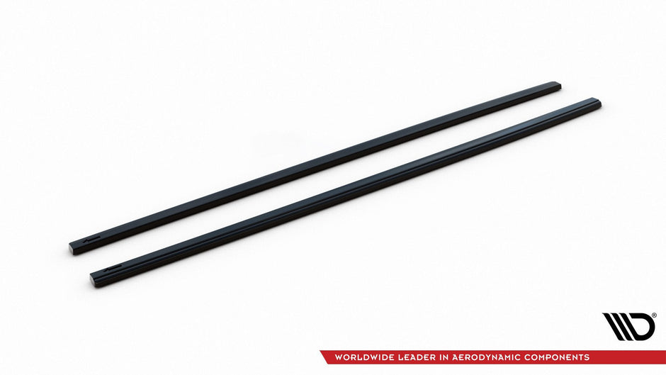 Sidokjolar Diffusers V.2 för Volkswagen Golf GTI / GTD Mk7 / Mk7 Facelift (narrow)