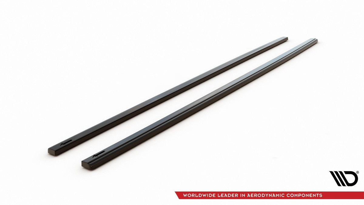 Sidokjolar Diffusers V.2 för Volkswagen Golf GTI / GTD Mk7 / Mk7 Facelift (narrow)