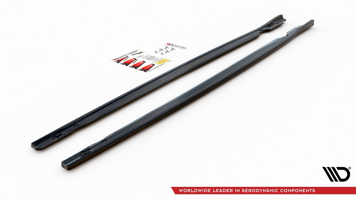 Sidokjolar Diffusers V.2 för Volkswagen Golf R Hatchback Mk8