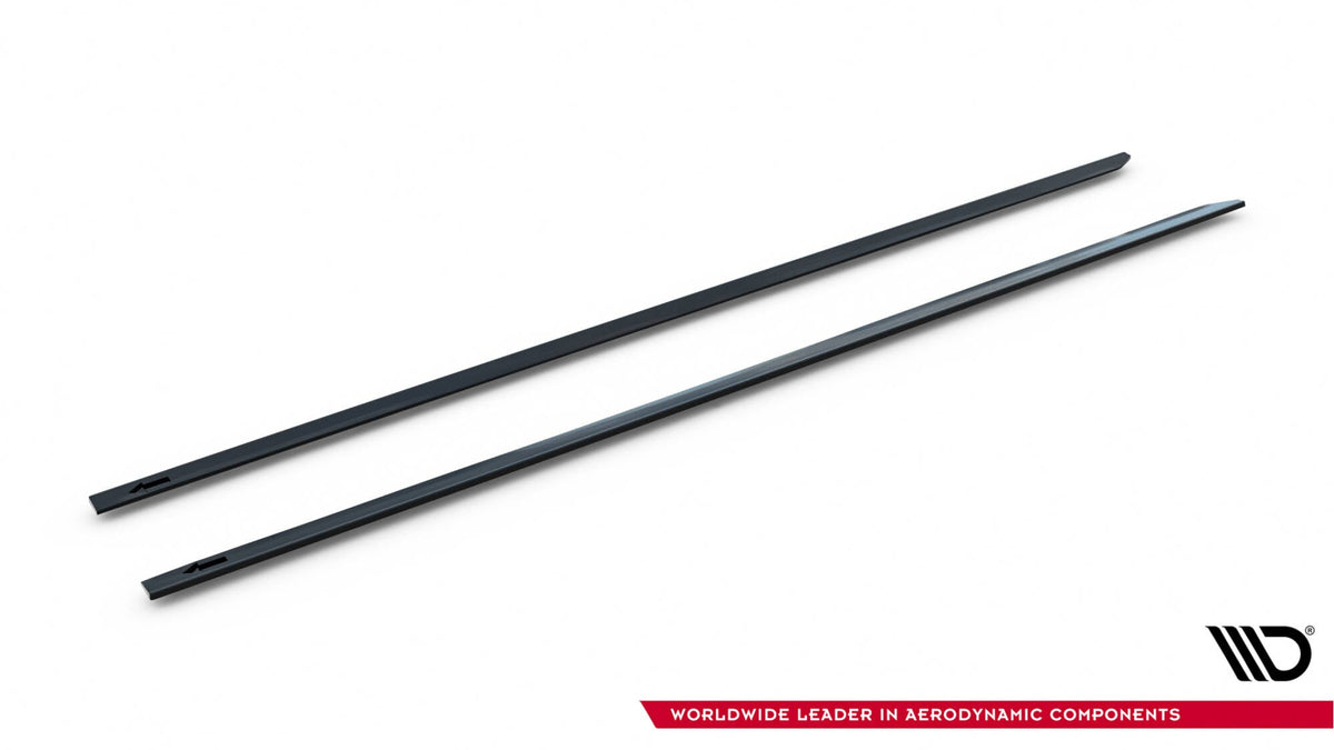Sidokjolar Diffusers V.2 för Volkswagen Golf R / R-Line Mk7 Facelift