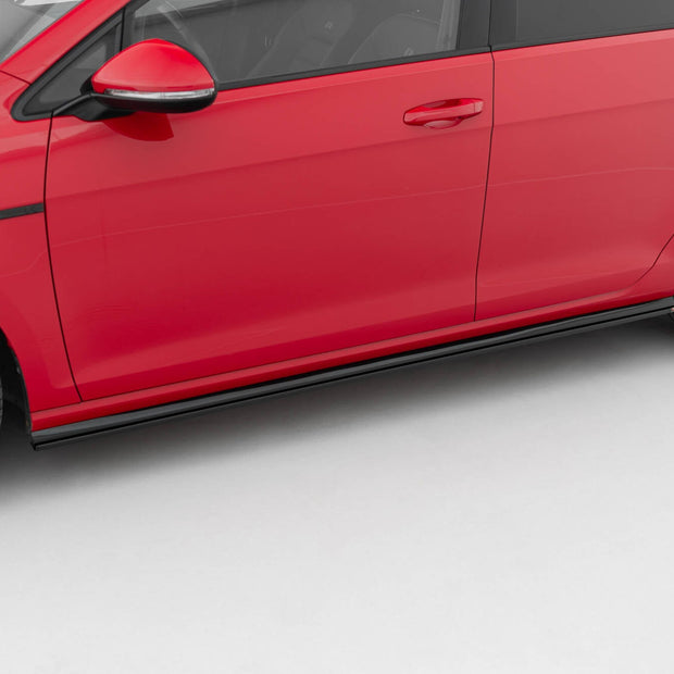 Sidokjolar Diffusers V.2 för Volkswagen Golf R / R-Line Mk7 Facelift