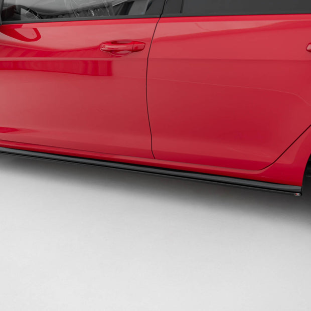 Sidokjolar Diffusers V.2 för Volkswagen Golf R / R-Line Mk7 Facelift