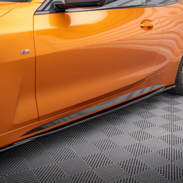 Sidokjolar Diffusers V.3 för BMW 4 M-Pack / M440i G22 / G23 / G22 Facelift / G23 Facelift