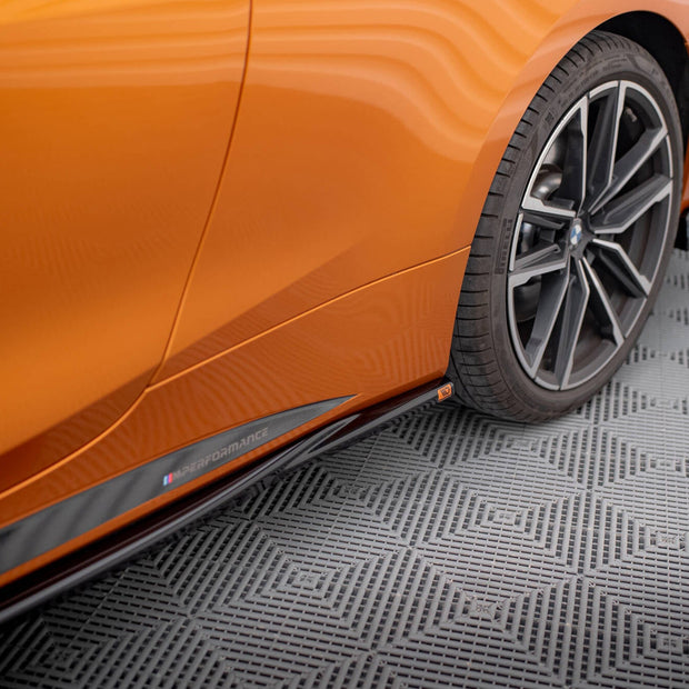 Sidokjolar Diffusers V.3 för BMW 4 M-Pack / M440i G22 / G23 / G22 Facelift / G23 Facelift
