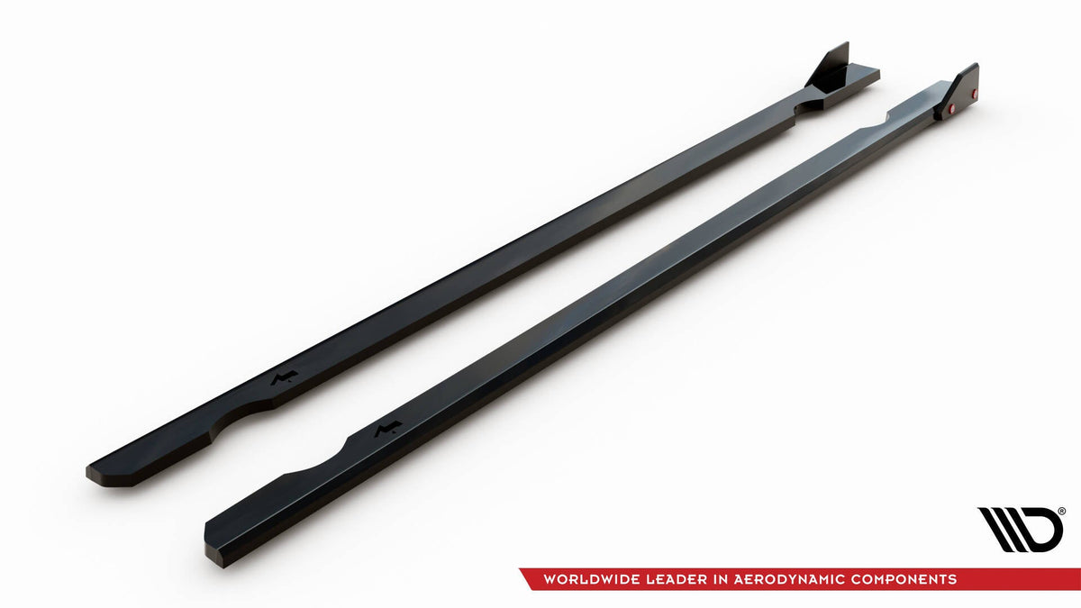 Sidokjolar Diffusers V.3 + Flaps för Volkswagen Golf R / R-Line Mk7