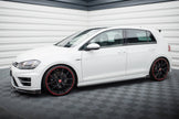Sidokjolar Diffusers V.3 + Flaps för Volkswagen Golf R / R-Line Mk7