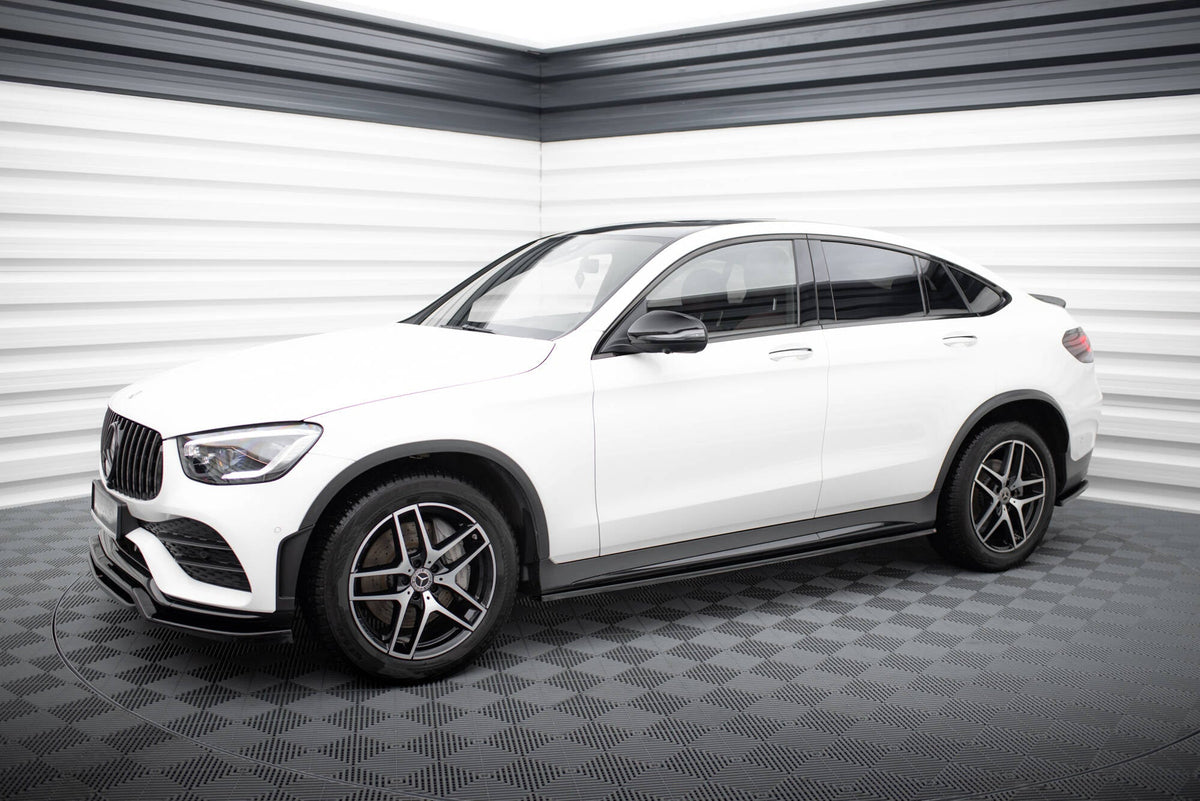 Sidokjolar Diffusers V.3 för Mercedes-Benz GLC Coupe AMG-Line C253
