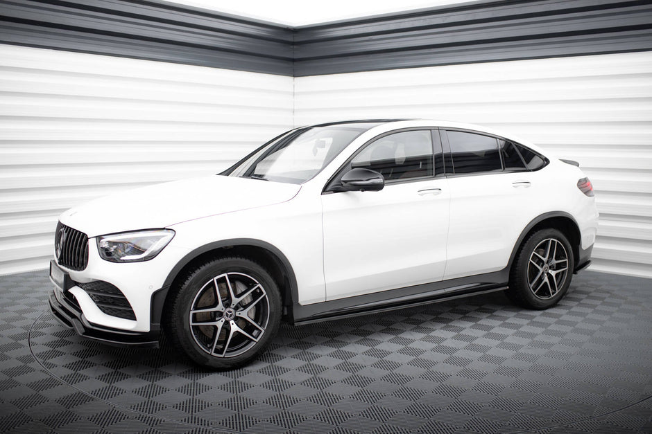 Sidokjolar Diffusers V.3 för Mercedes-Benz GLC Coupe AMG-Line C253