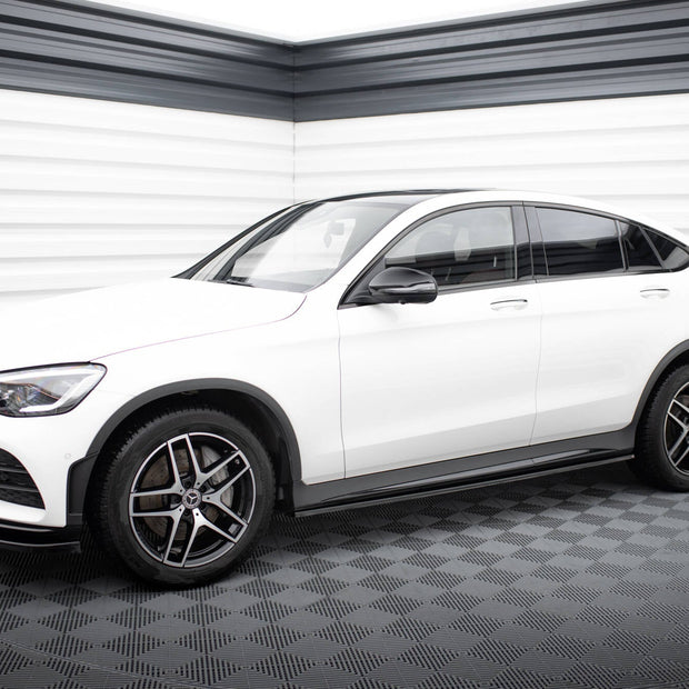 Sidokjolar Diffusers V.3 för Mercedes-Benz GLC Coupe AMG-Line C253