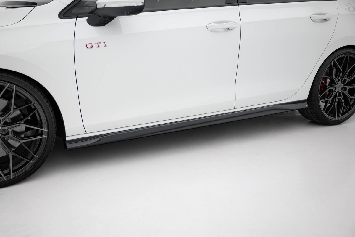 Sidokjolar Diffusers V.3 för Volkswagen Golf GTI / GTE / GTI Clubsport / GTD / R-Line Mk8