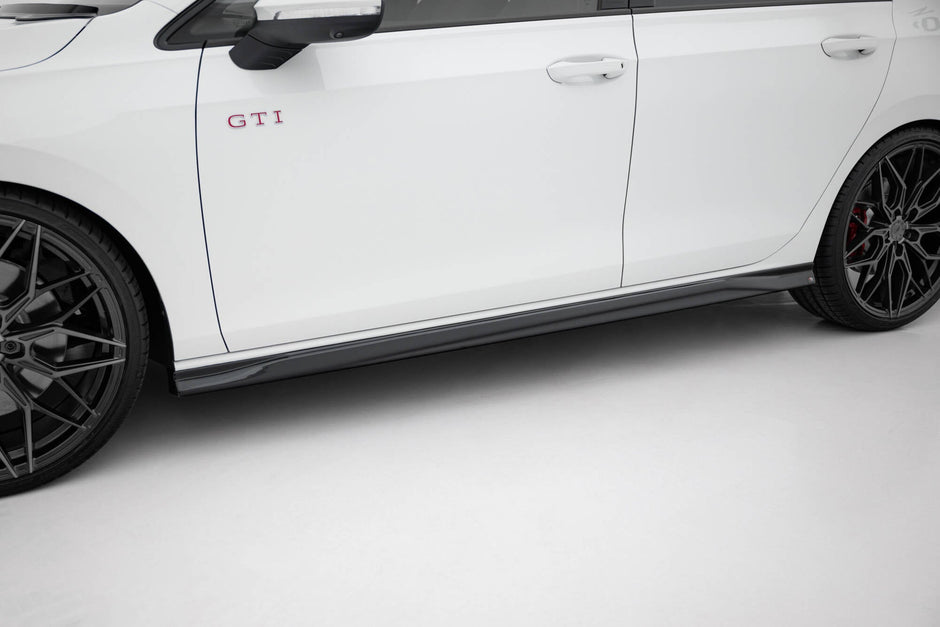 Sidokjolar Diffusers V.3 för Volkswagen Golf GTI / GTE / GTI Clubsport / GTD / R-Line Mk8
