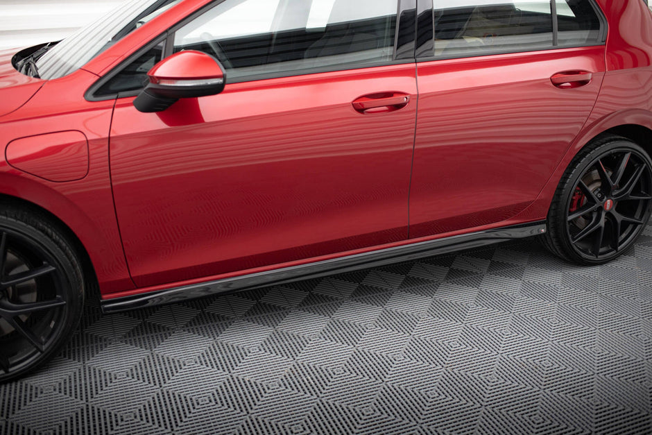 Sidokjolar Diffusers V.3 för Volkswagen Golf GTI / GTE / GTI Clubsport / GTD / R-Line Mk8