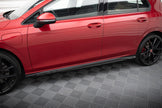 Sidokjolar Diffusers V.3 för Volkswagen Golf GTI / GTE / GTI Clubsport / GTD / R-Line Mk8