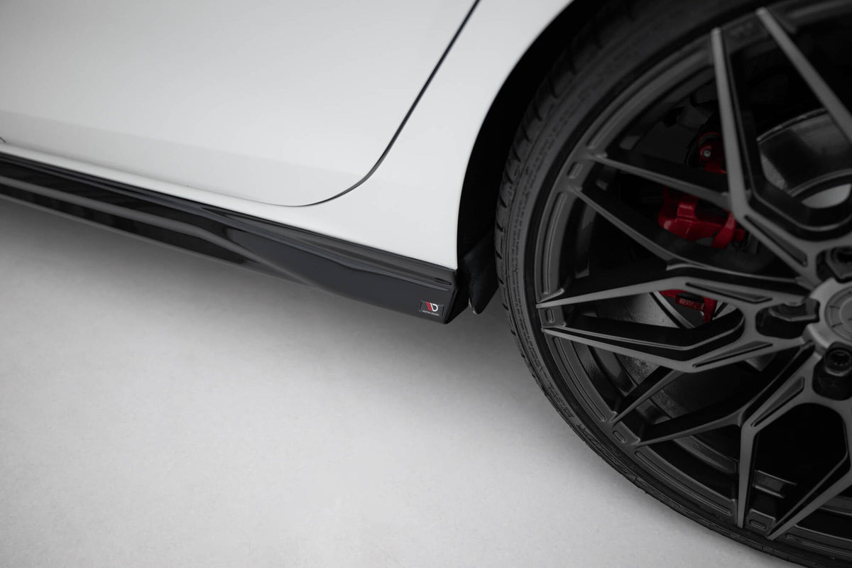 Sidokjolar Diffusers V.3 för Volkswagen Golf GTI / GTE / GTI Clubsport / GTD / R-Line Mk8