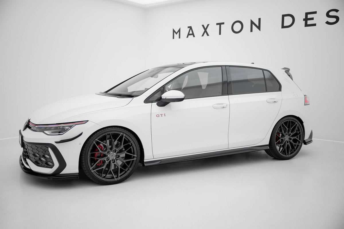 Sidokjolar Diffusers V.3 för Volkswagen Golf GTI / GTE / GTI Clubsport / GTD / R-Line Mk8