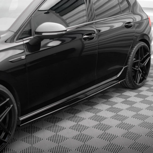 Sidokjolar Diffusers V.3 för Volkswagen Golf R Hatchback Mk8