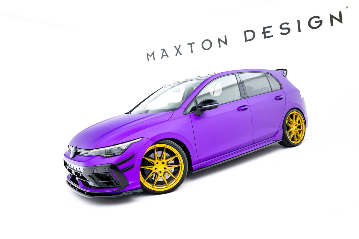 Sidokjolar Diffusers V.3 för Volkswagen Golf R Hatchback Mk8 Facelift