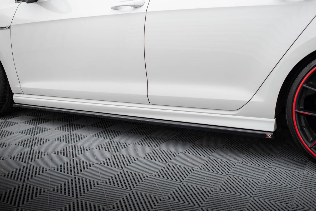 Sidokjolar Diffusers V.3 för Volkswagen Golf R / R-Line Mk7