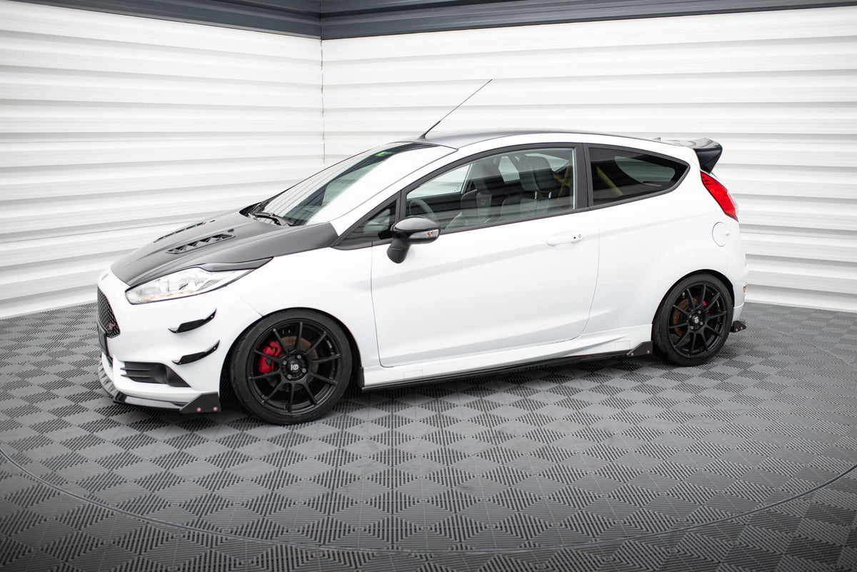 Sidokjolar Diffusers V.4 + Flaps för Ford Fiesta ST / ST-Line Mk7