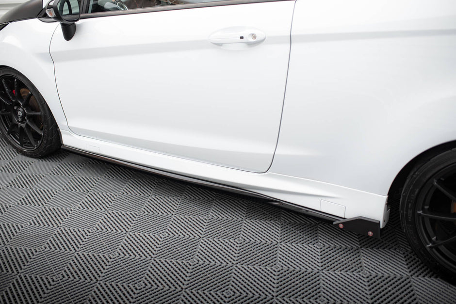 Sidokjolar Diffusers V.4 + Flaps för Ford Fiesta ST / ST-Line Mk7