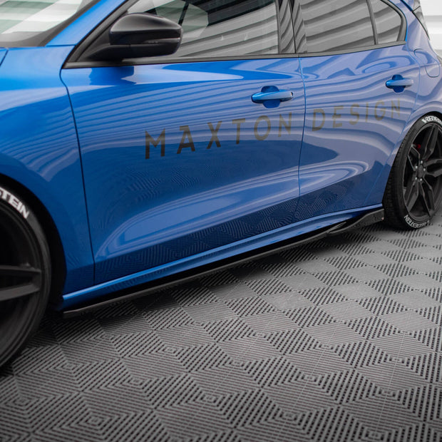 Sidokjolar Diffusers V.4 för Ford Focus ST / ST-Line Mk4