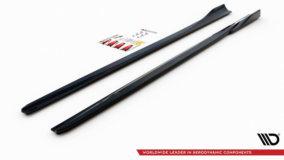 Sidokjolar Diffusers V.4 för Ford Focus ST / ST-Line Mk4