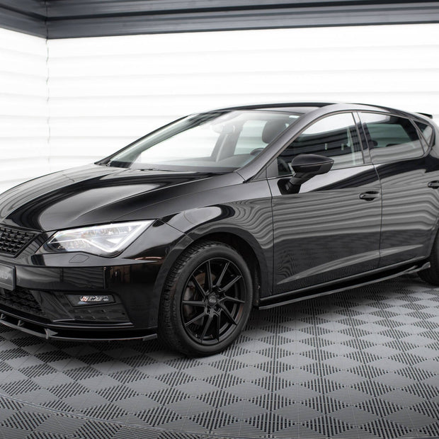 Sidokjolar Diffusers V.4 för Seat Leon Cupra / FR Mk3 Facelift