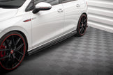 Sidokjolar Diffusers V.4 för Volkswagen Golf GTI / GTE / GTI Clubsport / GTD / R-Line Mk8
