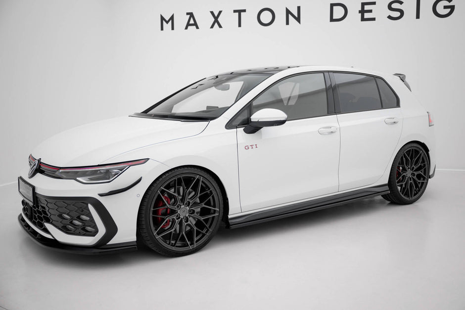 Sidokjolar Diffusers V.4 för Volkswagen Golf GTI / GTE / GTI Clubsport / GTD / R-Line Mk8