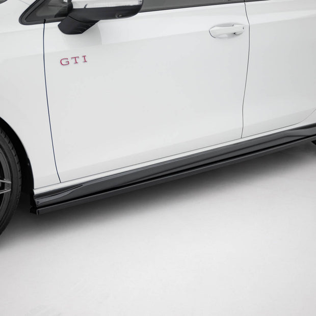 Sidokjolar Diffusers V.4 för Volkswagen Golf GTI / GTE / GTI Clubsport / GTD / R-Line Mk8