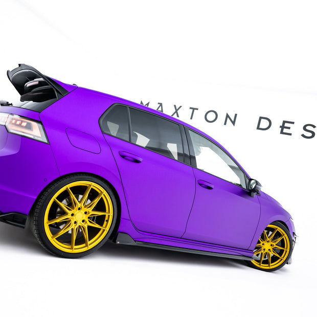 Sidokjolar Diffusers V.4 för Volkswagen Golf R Hatchback Mk8 / Mk8 Facelift