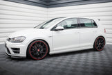 Sidokjolar Diffusers V.4 för Volkswagen Golf R / R-Line Mk7